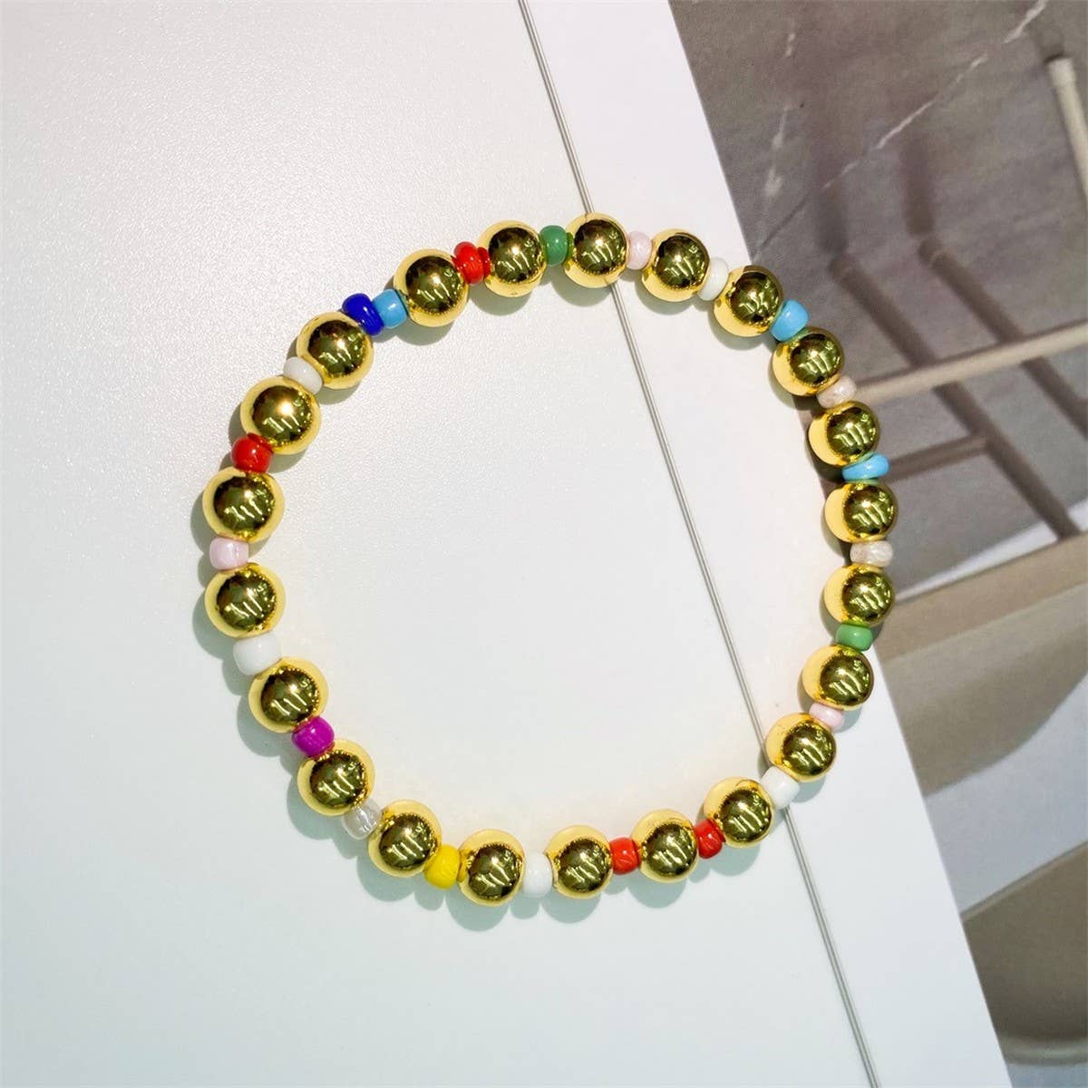 CWAJE4561_HEAVY METAL PUNK ROUND BIKER BRACELET