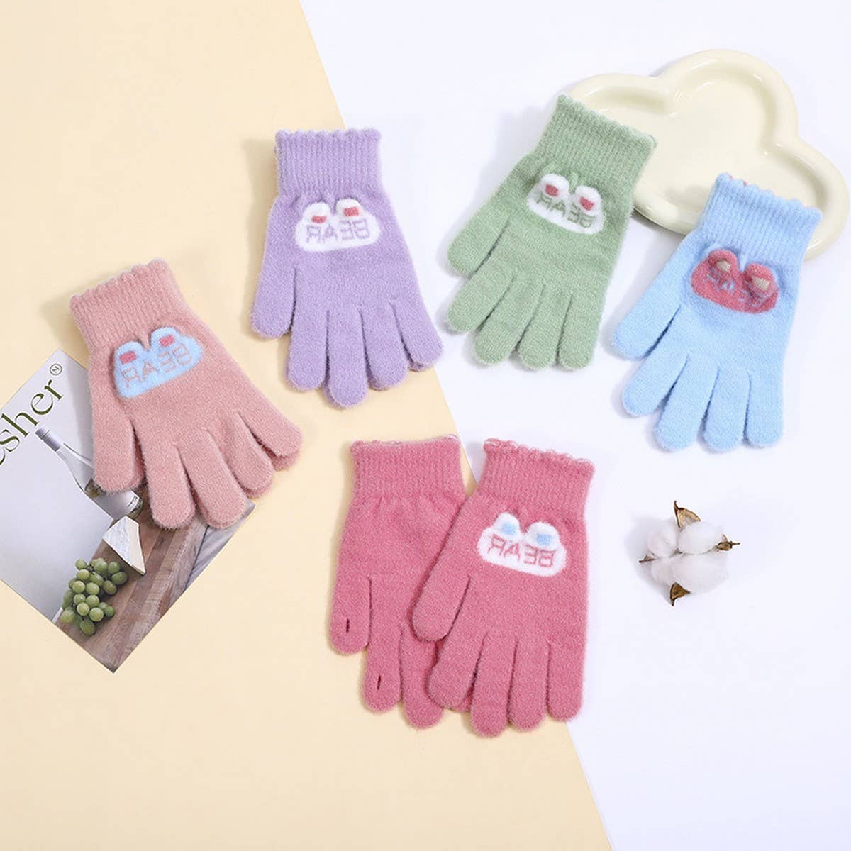 ANTI-PILLING AUTUMN AND WINTER TOUCH SCREEN GLOVES_CWAG0191