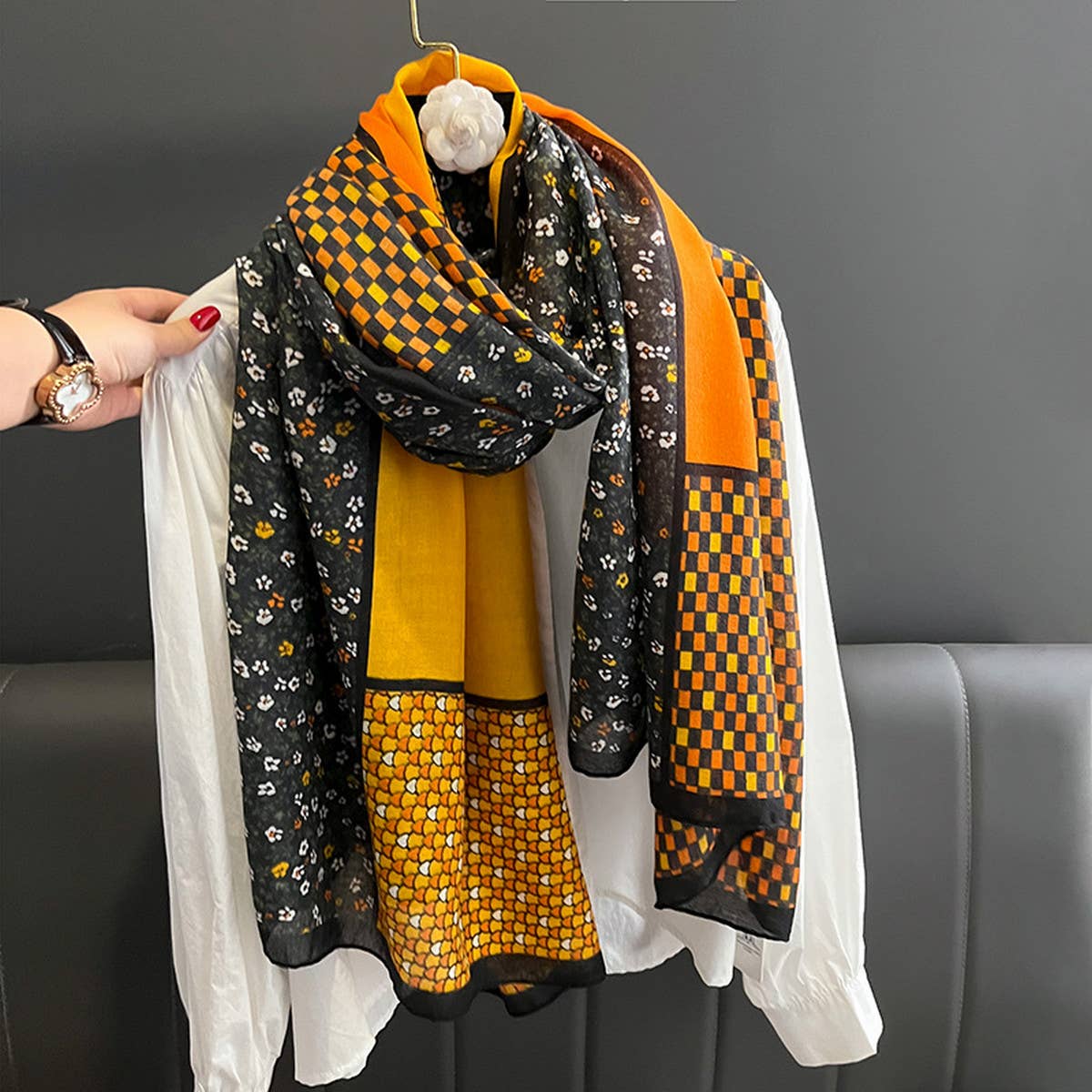 WOMEN NEW ALL-MATCH THIN SHAWL SCARF