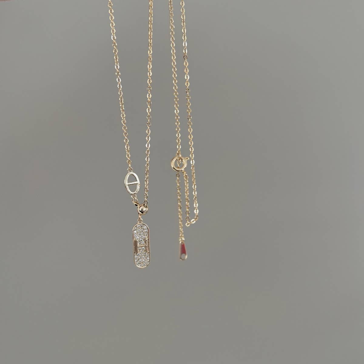 2024 SPRING AND SUMMER LONG GEOMETRIC NECKLACE_CWAJE1277