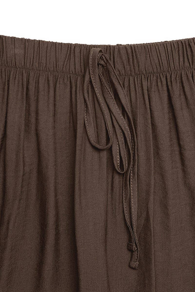 CWBLP2023_SOLID EMBROIDERED TIE WAIST WIDE LEG PANTS