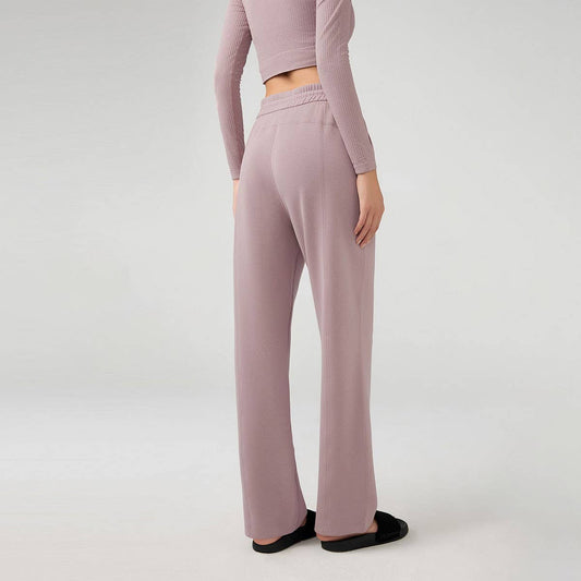 Women's Air Layer Wide-Leg Yoga Jogger Pants