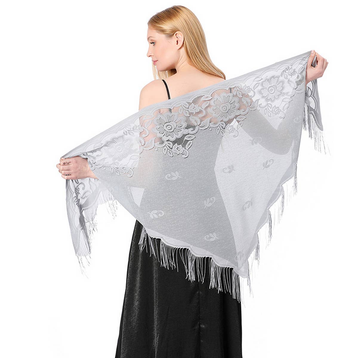 LACE SHAWL LACE TRIANGLE SCARF SHAWL