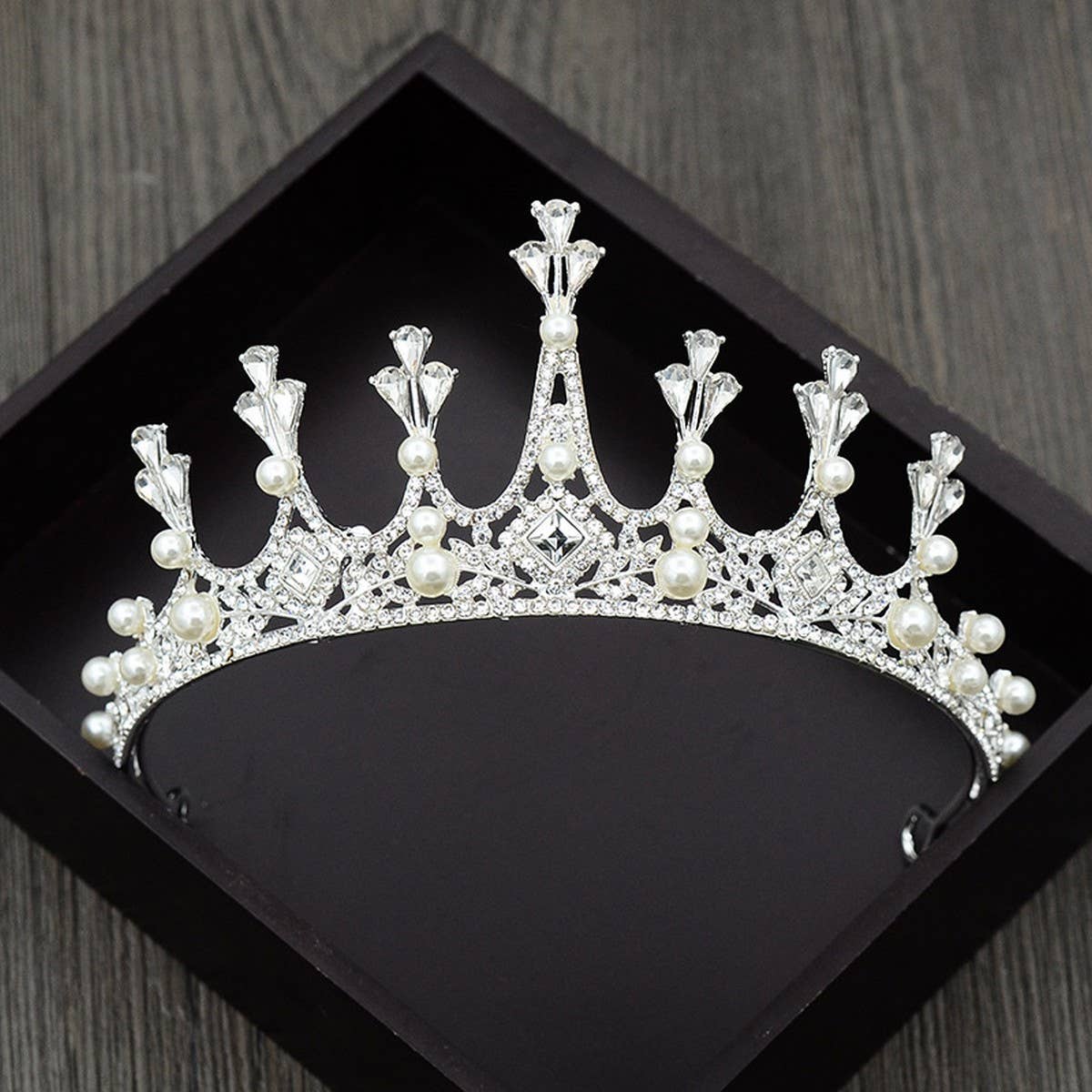 NEW BRIDAL WEDDING CRYSTAL TIARA CROWN