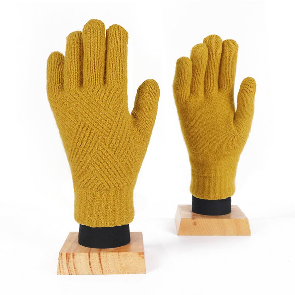 WINTER DOUBLE LAYER TOUCH SCREEN KNITTED GLOVES_CWAG0372