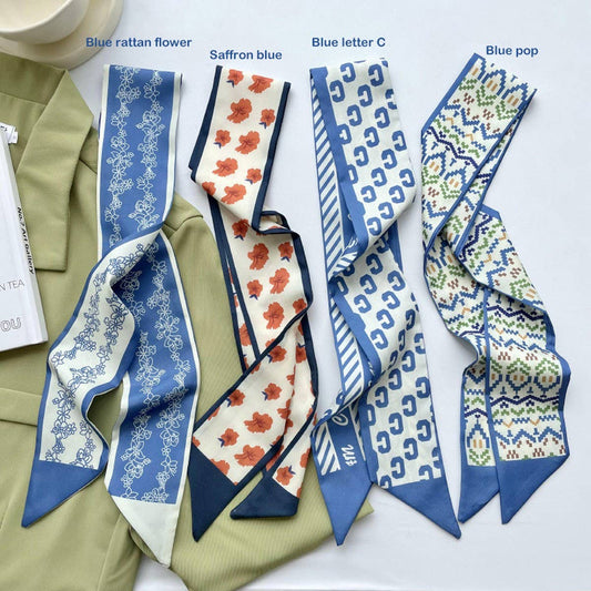 2024 NEW STYLE NARROW AND LONG FLOWER SCARF_CWASC0734