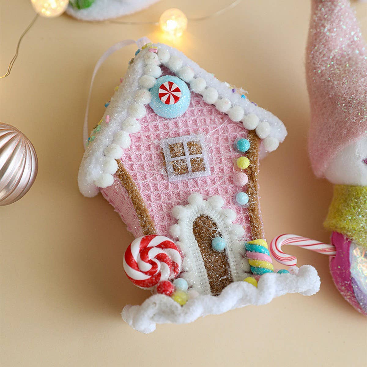 Ice Cream Snowman Christmas Tree Hanging Decor