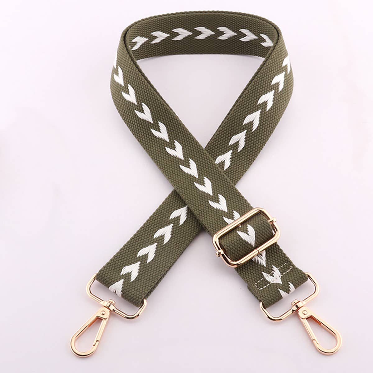 WOMEN STRIPE WIDENING BAG STRAP