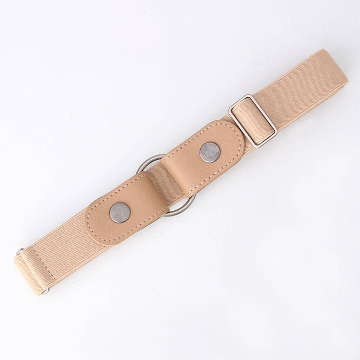 Waist-cinching invisible belt without perforation