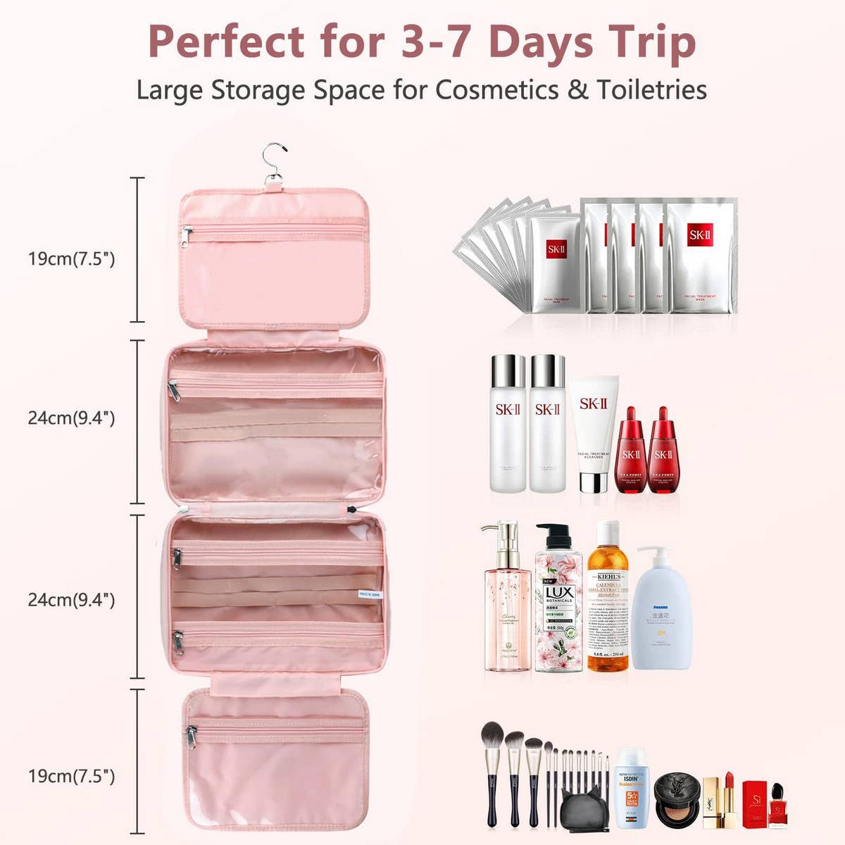 WATERPROOF TRAVEL TOILETRY BAG TRAVEL BAG_CWAB2367