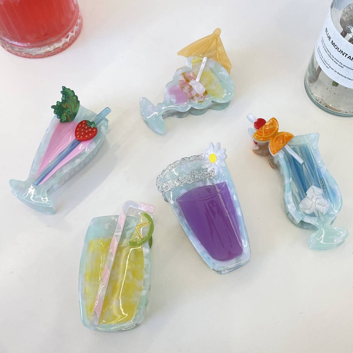 NEW CUTE JUICE COLOR GRABBER HAIRPIN_CWAHA0962