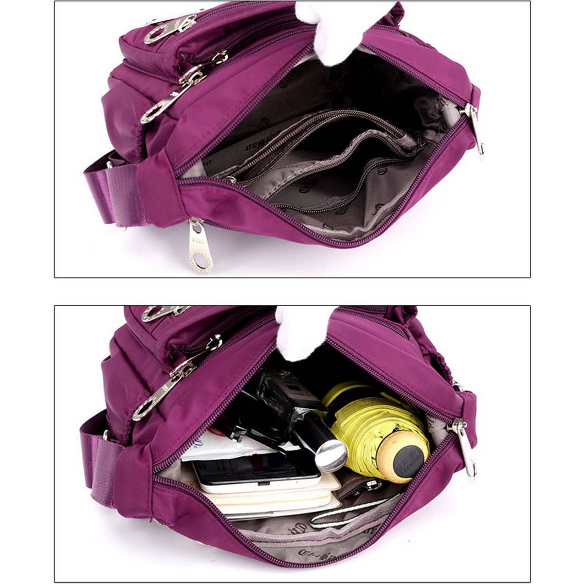 FASHION OXFORD CANVAS CROSSBODY SHOULDER BAG_CWASC1732