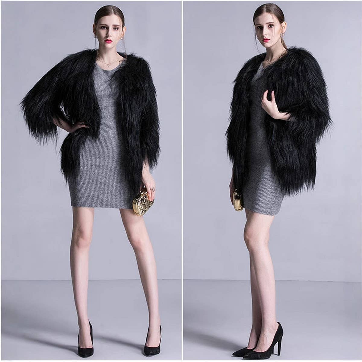 Women??¢s Long Hair Mid-Length Fashion Coat_CWMM9127
