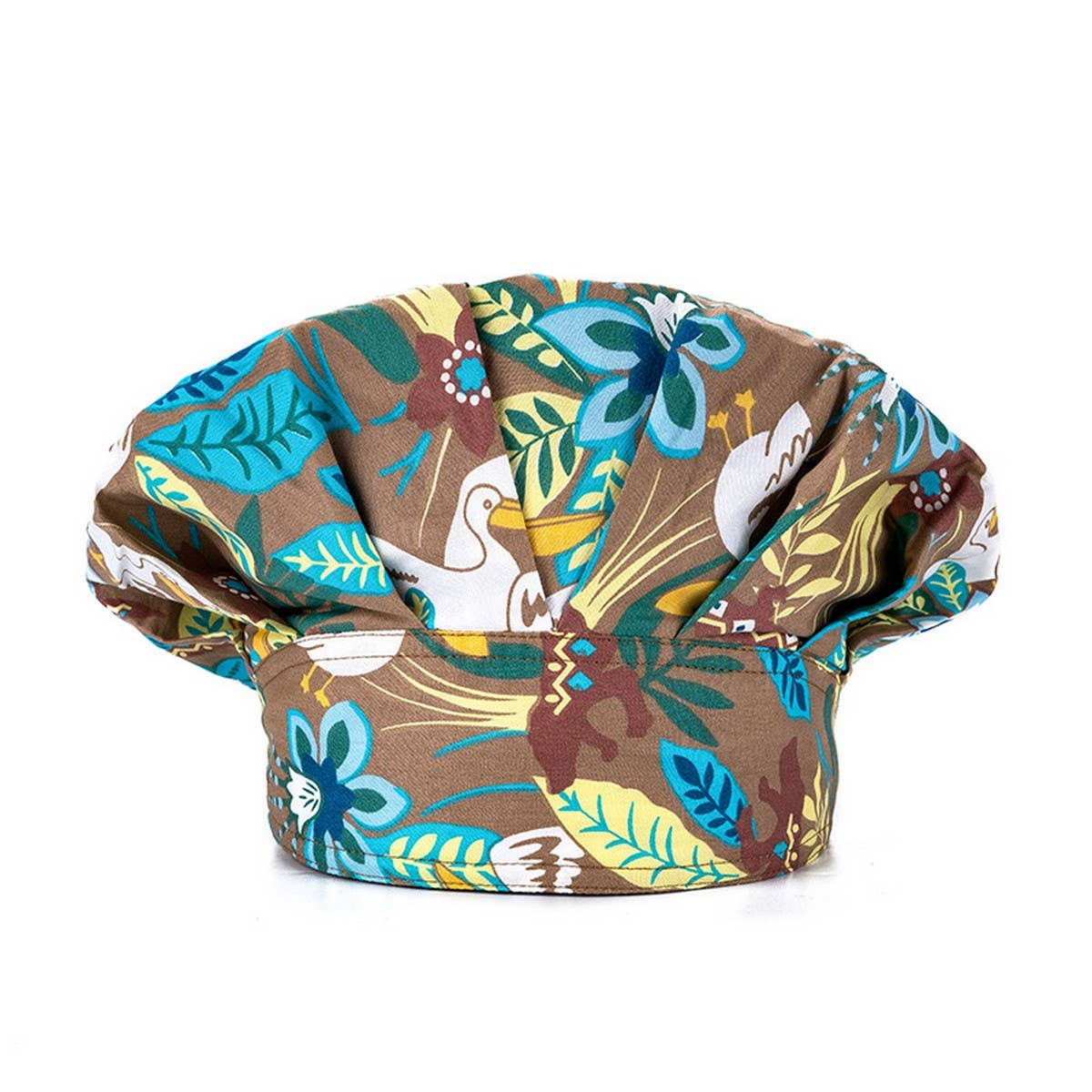 PUFF HAT PRINTED COTTON SURGICAL CAP NURSE HAT_CWAH3376