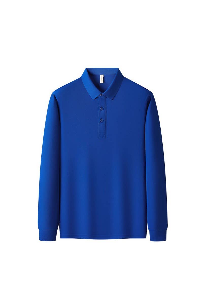 CWOSWL07263_LONG SLEEVE POLO SHIRT CUSTOM WORKWEAR