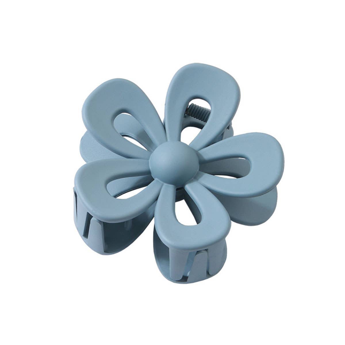 Matte Acrylic Flower Hair Claw Clip for Women_CWAHA0404