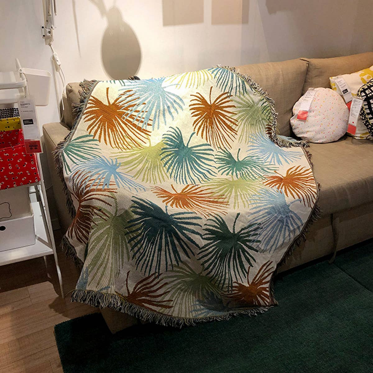 MAPLE LEAF BLANKET SOFA BLANKET COVER BLANKET