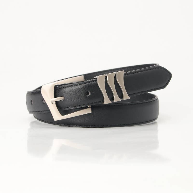 Fashionable retro simple high-end women's belt
