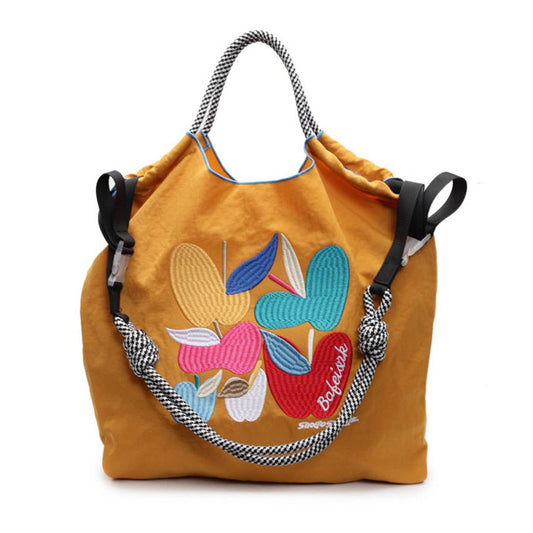 Cartoon embroidery versatile commuting bag