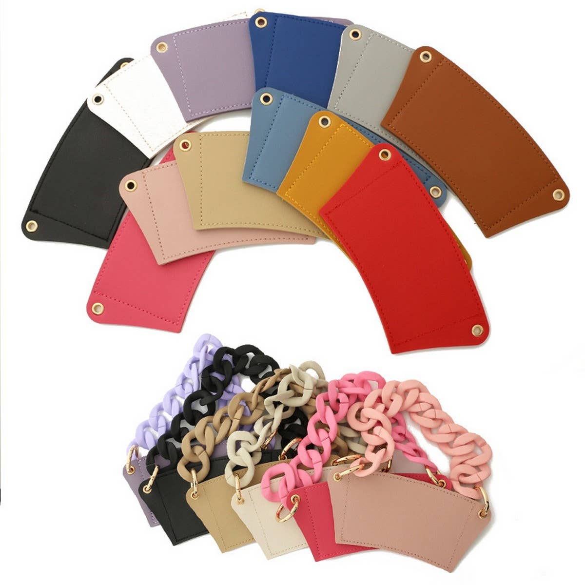 Silicone Bead Keychain with Letter and Wooden Disc_CWAB5105