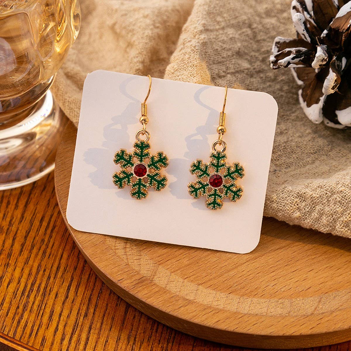 CHRISTMAS ELEMENT VERSATILE EARRINGS