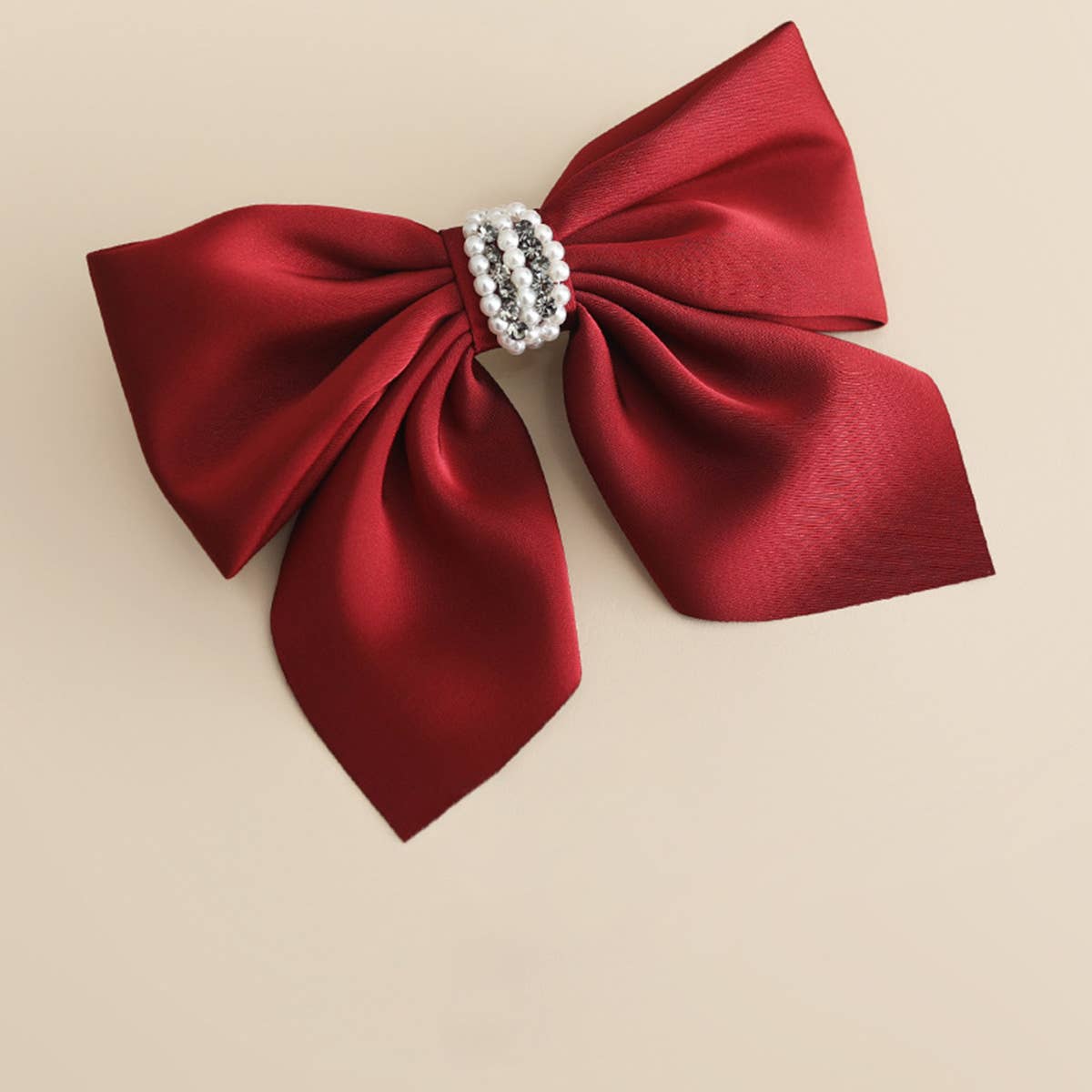 2024 NEW BOW PEARL HAIRPIN_CWASC1062