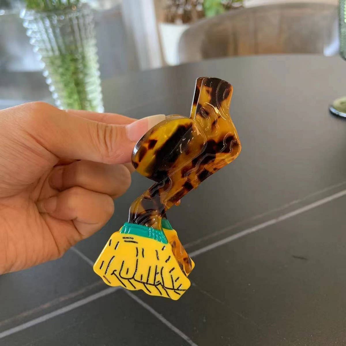 HALLOWEEN WITCH SERIES ACETATE HAIR HAIR CLAW CLIP