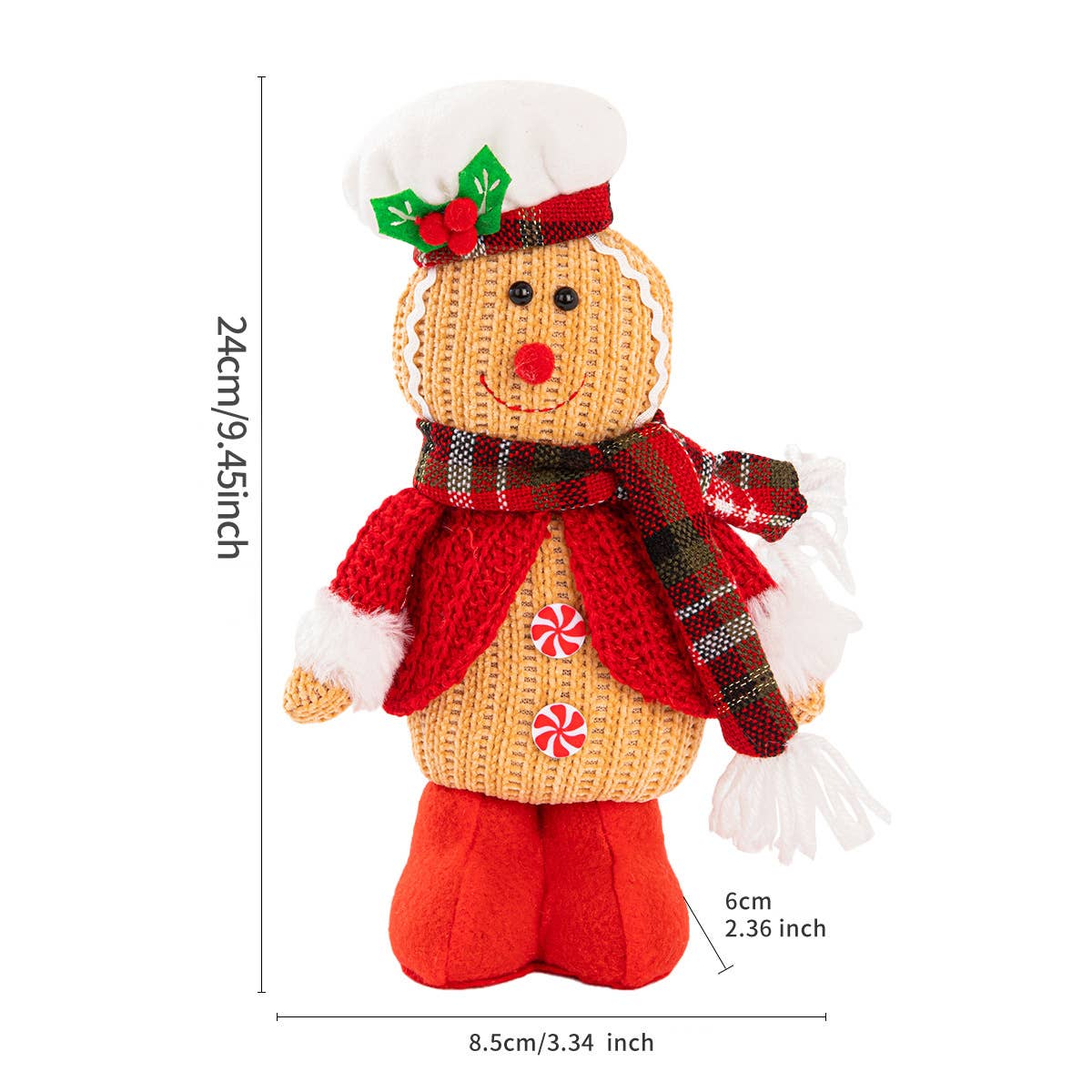 CWMM9402_CHRISTMAS GINGERBREAD MAN CREATIVE DECORATION