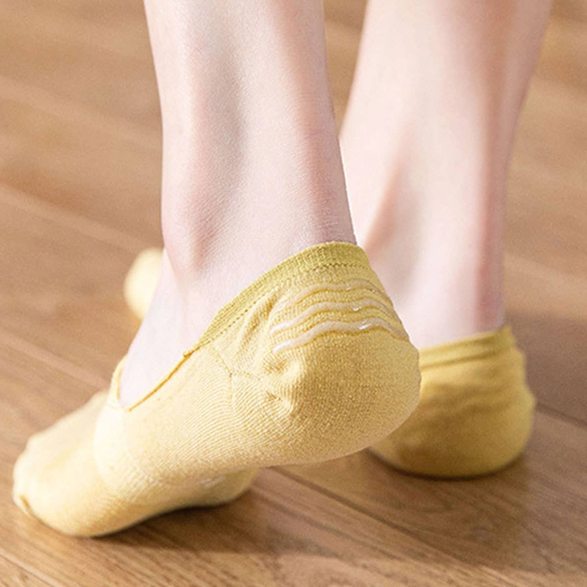 SOLID COLOR BREATHABLE COTTON SHORT SOCKS_CWMS048