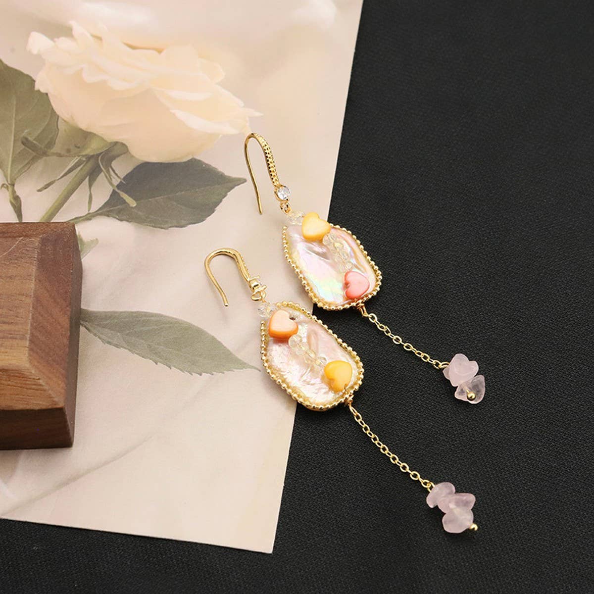 VERSATILE ANTI-ALLERGIC SWEET PEARL EARRINGS