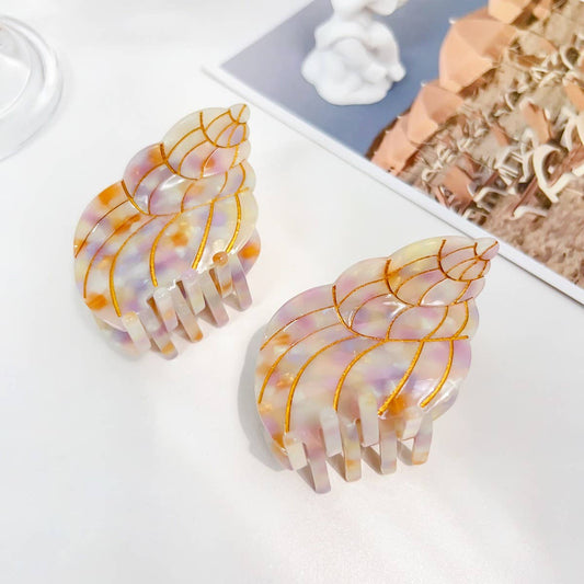 SMALL FRESH CONCH PERSONALITY FUN CUTE HAIRPIN_CWAHA1502
