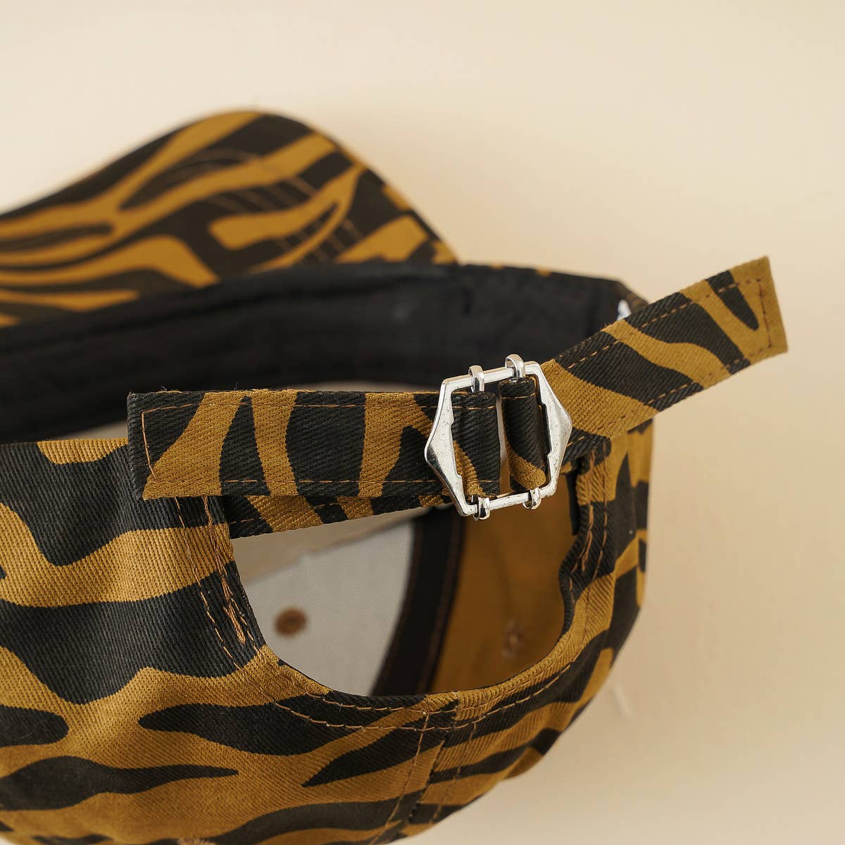 Zebra Print Baseball Hat  - Summer Sun Hat CWAH1401