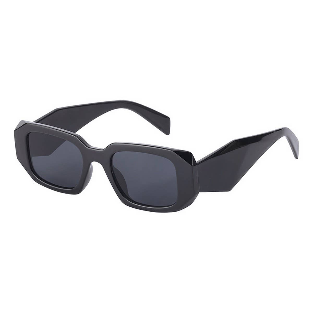 IRREGULAR SMALL SQUARE FRAME SUNGLASSES