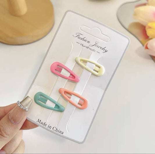 Amine hair clip Heart hair clip broken bangs