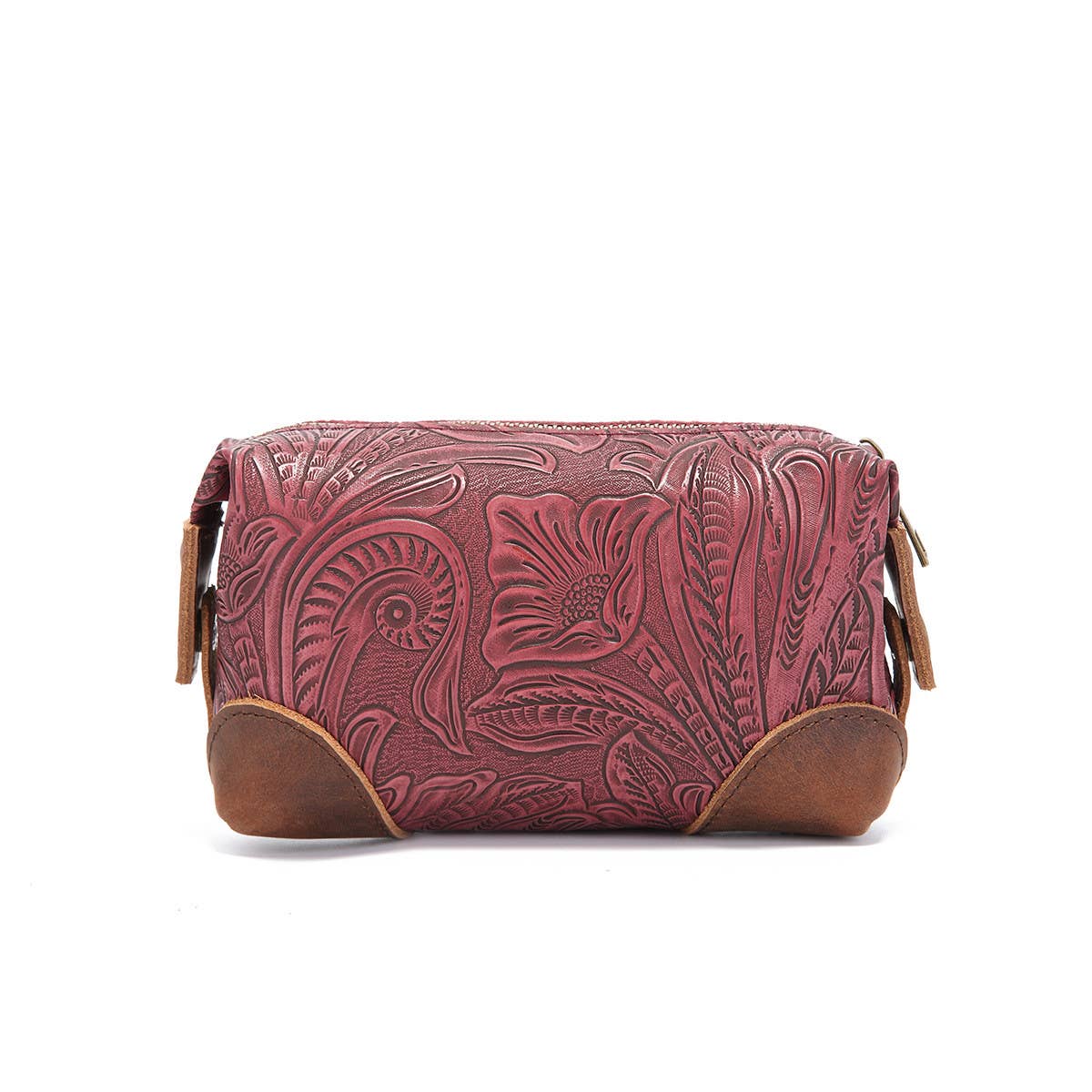 VINTAGE EMBOSSED BOHEMIAN CLUTCH WALLET_CWAB2590