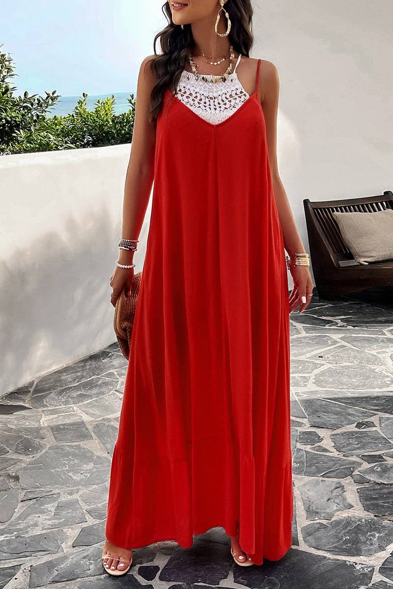 CWDMD1001_Casual Sleeveless Loose Long Sexy Maxi Dress