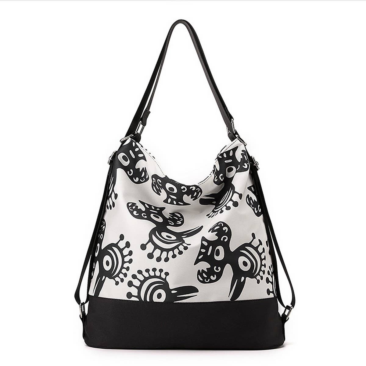 FASHION PRINTED OXFORD CLOTHSHOULDER CROSSBODY BAG_CWASC1792