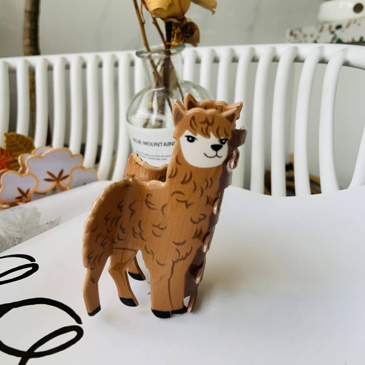 Acrylic Animal Hair Claw Clip, Farm & Fall Theme_CWASC1582