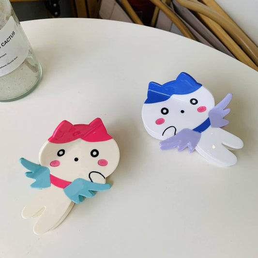 CWAHA5114_ANGEL PERSONALITY CUTE SIMPLE HAIRPIN