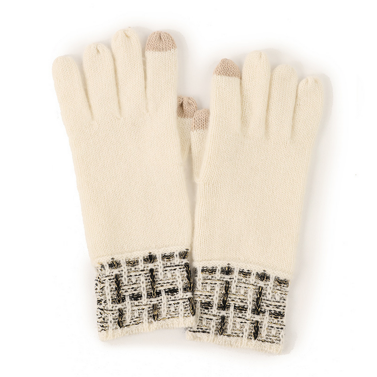 Touchscreen Knit Gloves ? Unisex Warm Cashmere_CWAG0529
