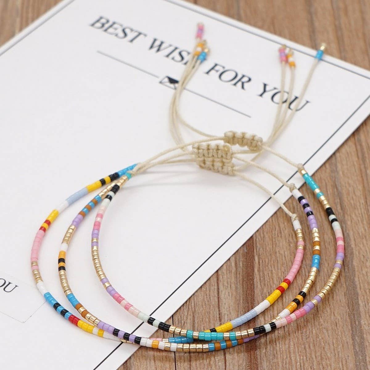 SIMPLE ULTRA-FINE RICE BEADS WOMEN'S BRACELET_CWMM3881
