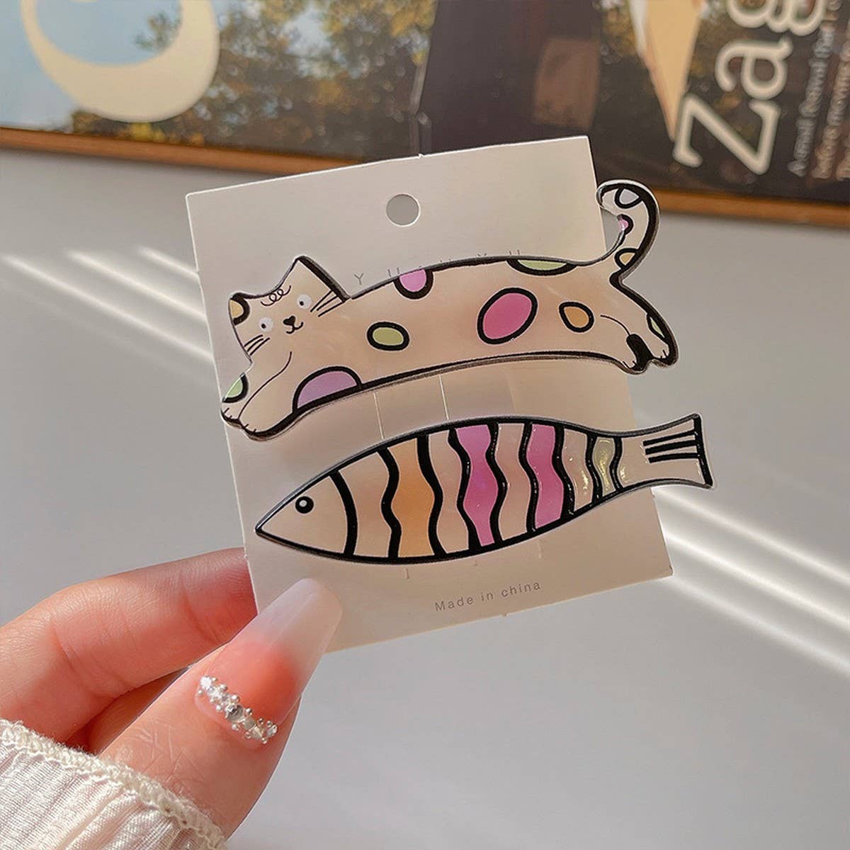 CWMM9291_CUTE CARTOON PUPPY HAIR CLIP