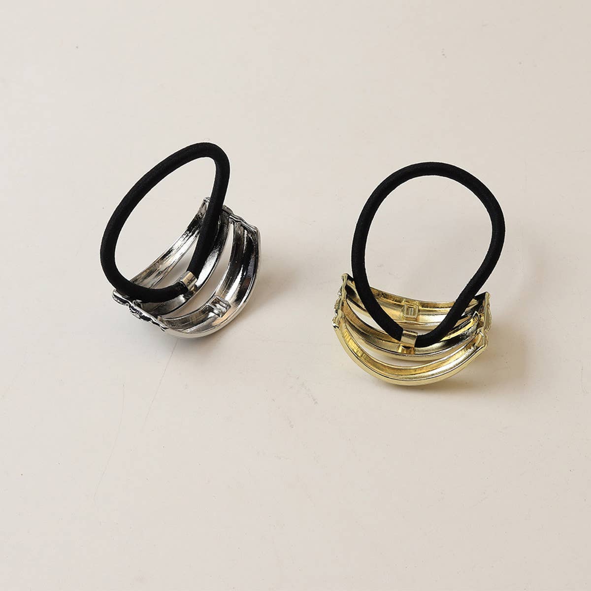 GEOMETRIC COLD STYLE SIMPLE HAIR SCRUNCHIES