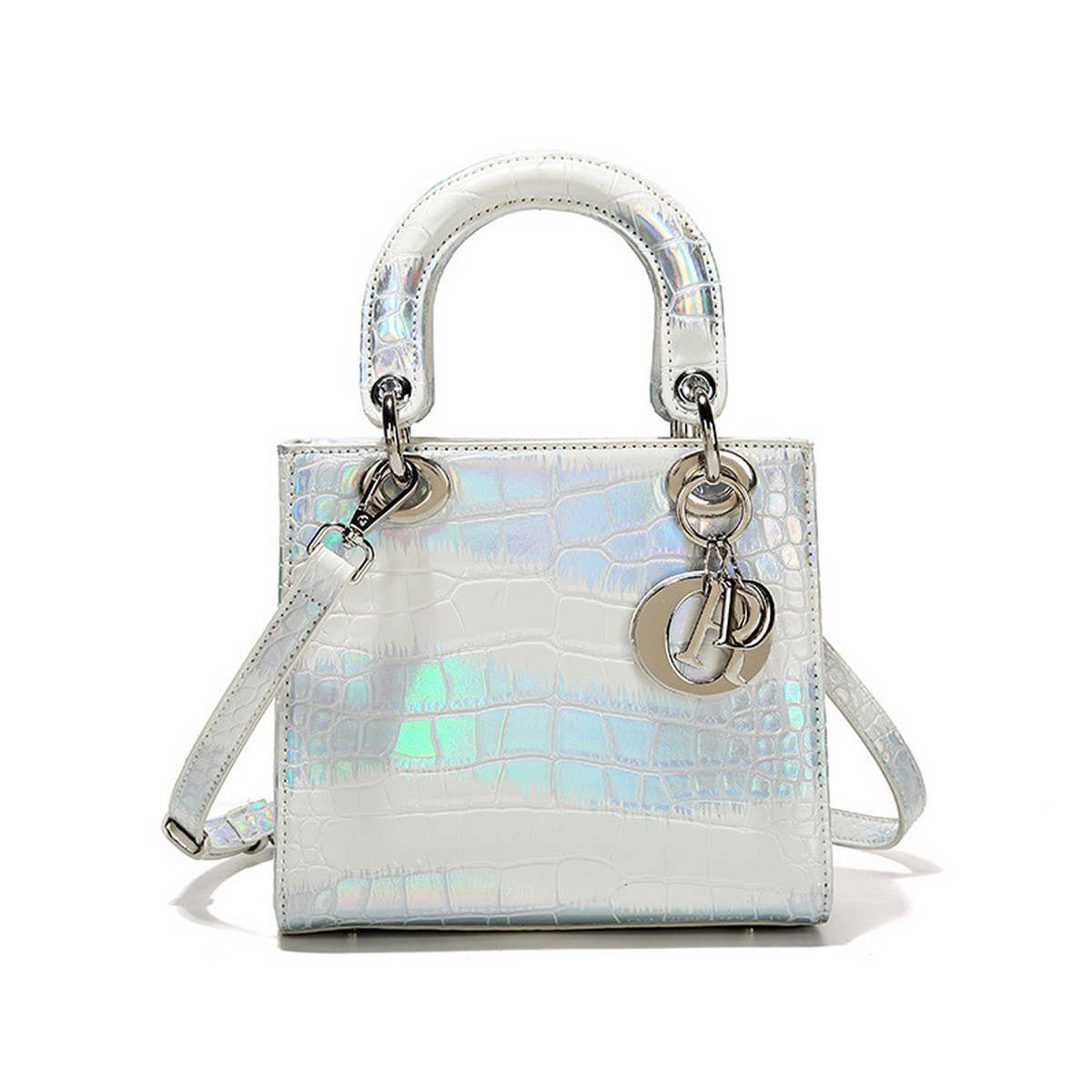 HIGH-QUALITY CROCODILE PATTERN WOMEN'S HANDBAG_CWAB3623