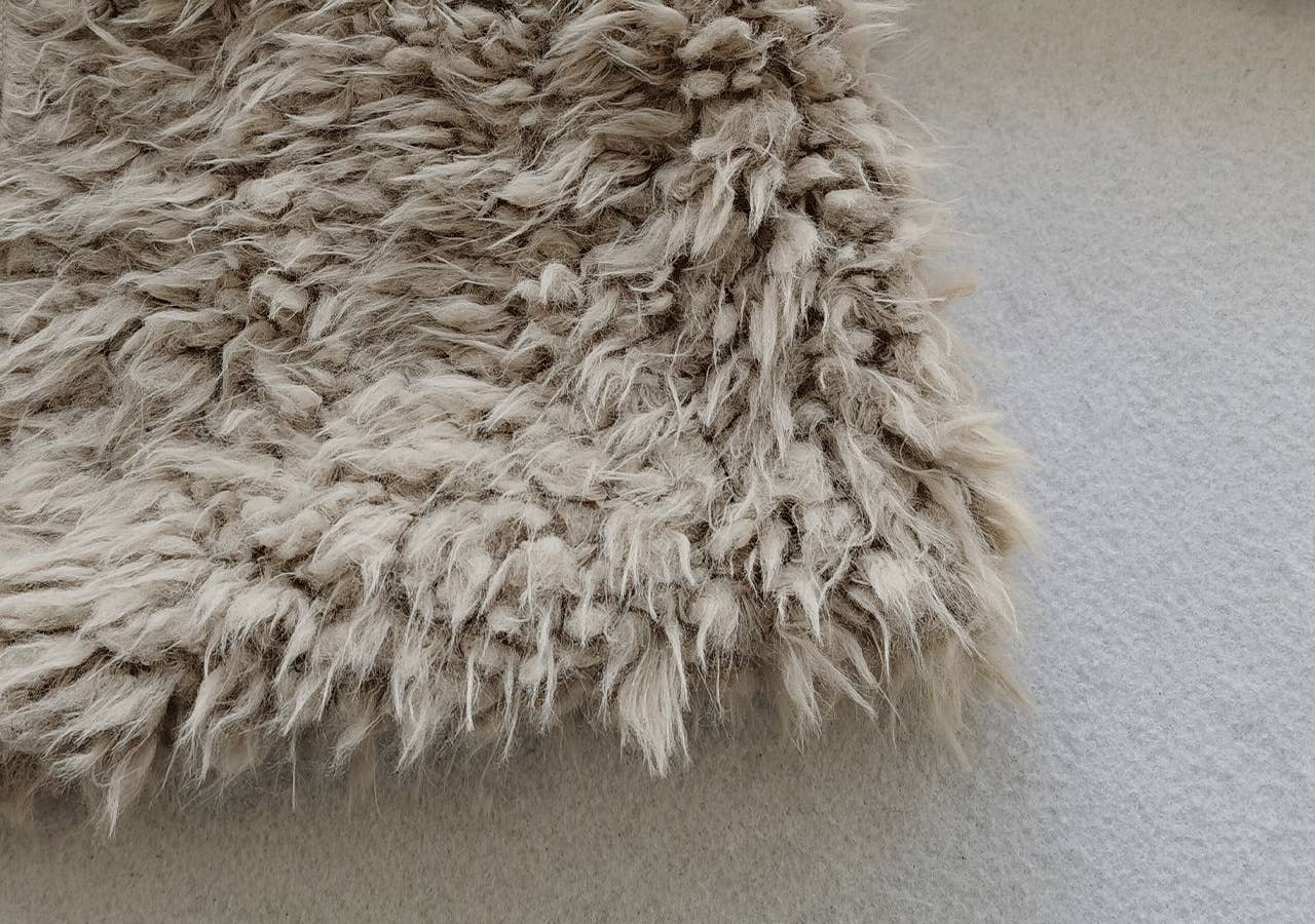 STYLISH LONG-SLEEVED LAPEL BAGGY SHORT JACKET