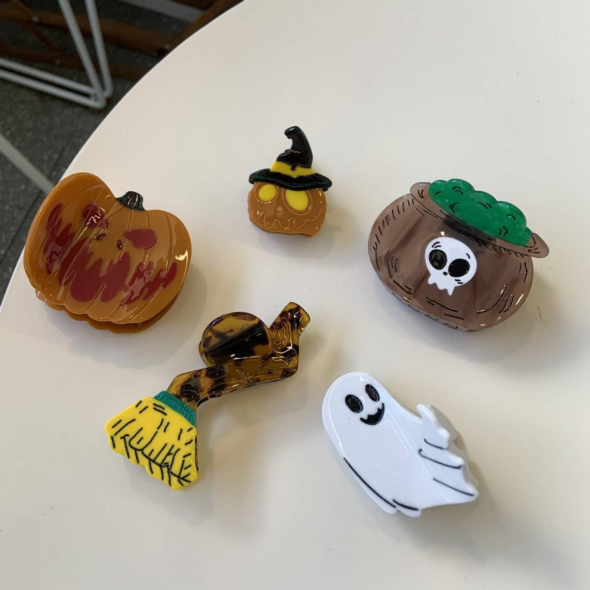 HALLOWEEN WITCH SERIES ACETATE HAIR HAIR CLAW CLIP