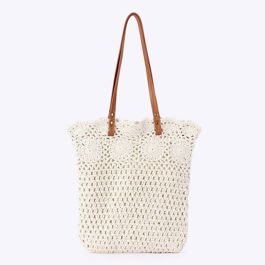LIGHTWEIGHT MESH BEACH TOTE BAGS SUMMER ESSENTIALS_CWAB4654