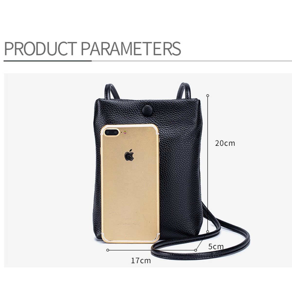 Soft Leather Mini Handbag_CUAB00373