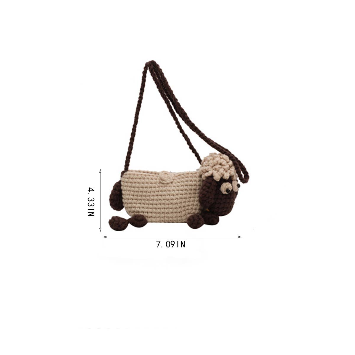 CUTE LAMB CROCHET SHOULDER BAG_CWAB2412