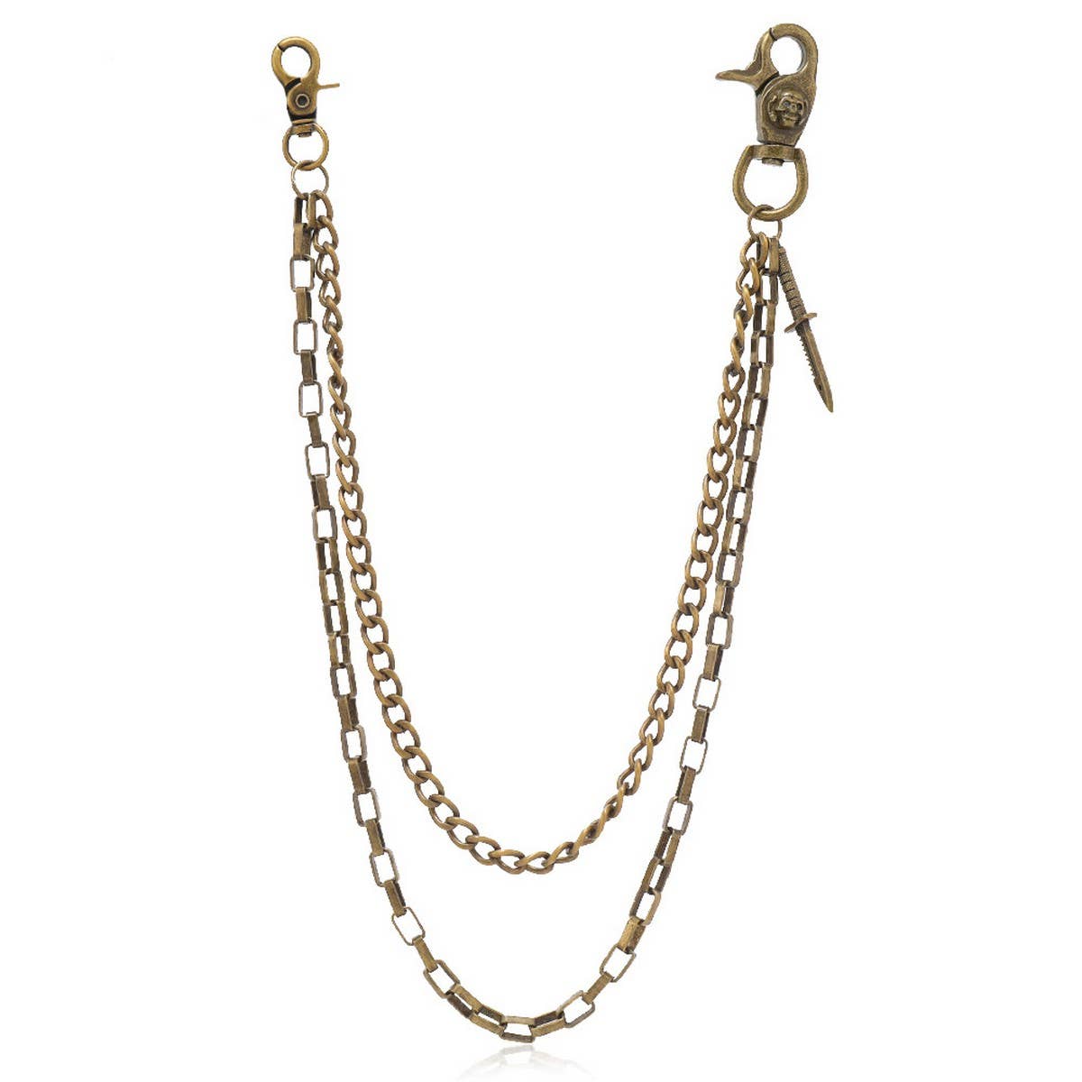 HIP-HOP ALL-MATCH DOUBLE-LAYER TROUSER CHAIN